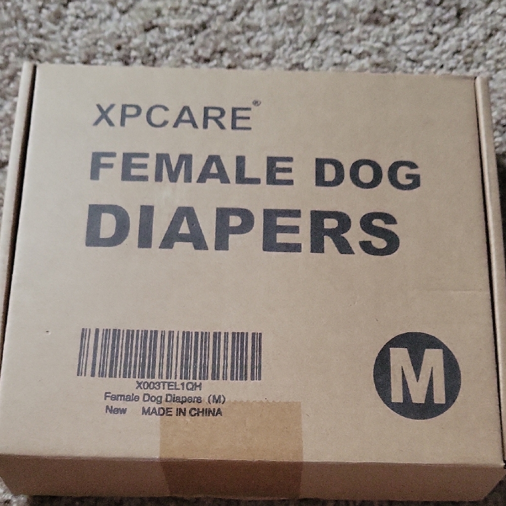 XPCare 3 Pack Female Dog Diapers - Medium